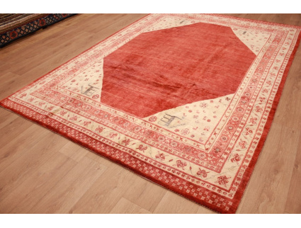 Persian carpet "Ghashghai" pure Wool 295x214 cm Red