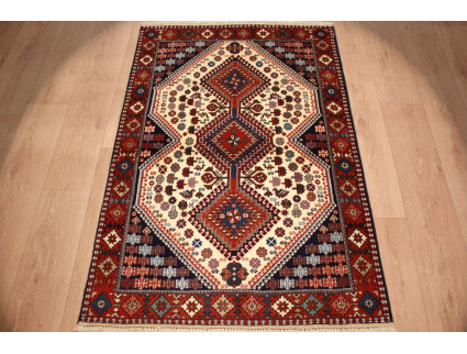 Persian carpet "Yalameh" nomadic 147x99 cm Beige