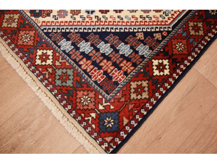 Perserteppich Yalameh Nomadenteppich 147x99 cm Beige