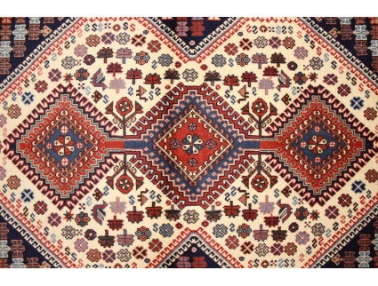 Persian carpet "Yalameh" nomadic 147x99 cm Beige