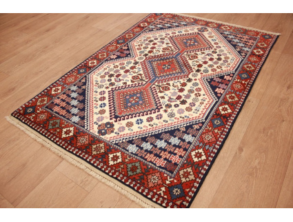 Persian carpet "Yalameh" nomadic 147x99 cm Beige