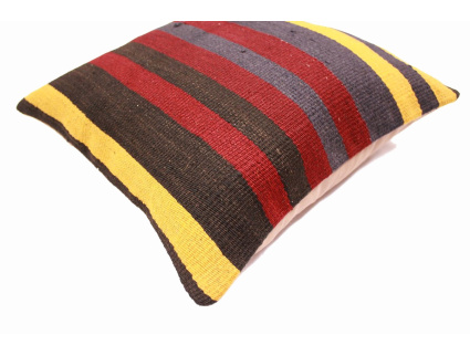 Oriental Kilim Pillow cushion natural colors & wool ca. 40x40 cm