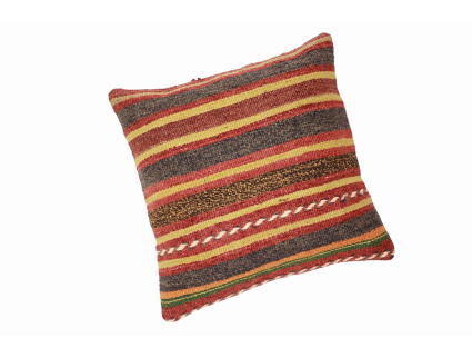 Oriental Kilim Pillow cushion natural colors & wool ca. 40x40 cm