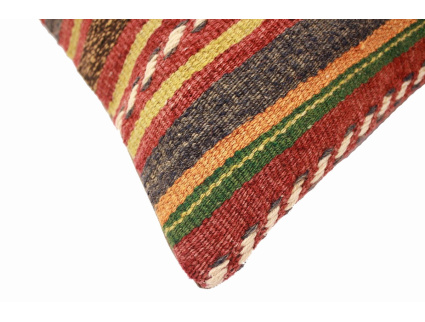 Oriental Kilim Pillow cushion natural colors & wool ca. 40x40 cm