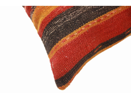 Oriental Kilim Pillow cushion natural colors & wool ca. 40x40 cm