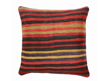 Oriental Kilim Pillow cushion natural colors & wool ca. 40x40 cm