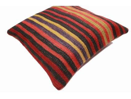 Oriental Kilim Pillow cushion natural colors & wool ca. 40x40 cm