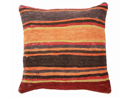 Oriental Kilim Pillow cushion natural colors & wool ca. 40x40 cm