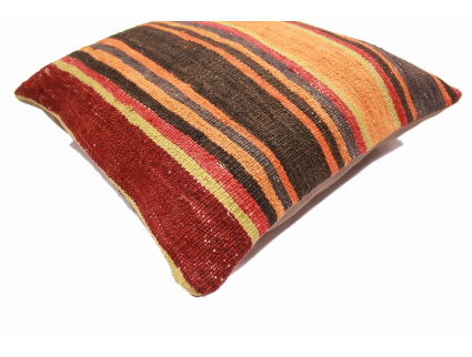 Oriental Kilim Pillow cushion natural colors & wool ca. 40x40 cm