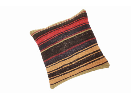 Oriental Kilim Pillow cushion natural colors & wool ca. 40x40 cm