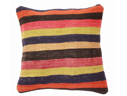 Oriental Kilim Pillow cushion natural colors & wool ca. 40x40 cm