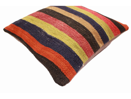 Oriental Kilim Pillow cushion natural colors & wool ca. 40x40 cm