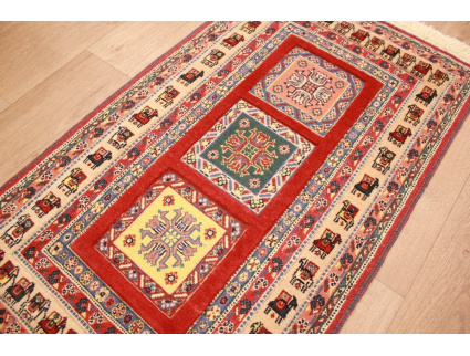 Persian carpet Nimbaf pure wool 100x59 cm