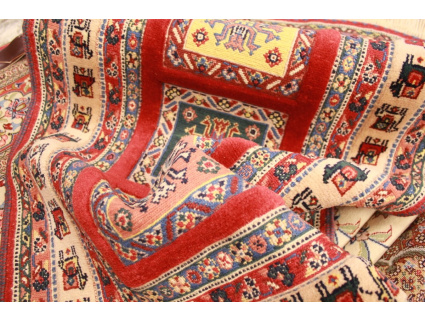 Persian carpet Nimbaf pure wool 100x59 cm