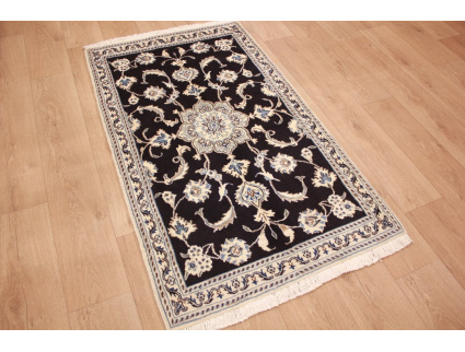 Persian carpet Nain 154x90 cm dark blue