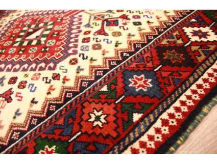 Persian carpet Yalameh pure wool 129x83 cm