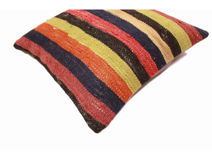 Oriental Kilim Pillow cushion natural colors & wool ca. 40x40 cm