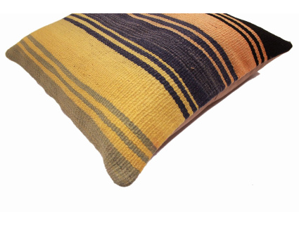 Oriental Kilim Pillow cushion natural colors & wool ca. 40x40 cm