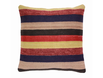 Oriental Kilim Pillow cushion natural colors & wool ca. 40x40 cm