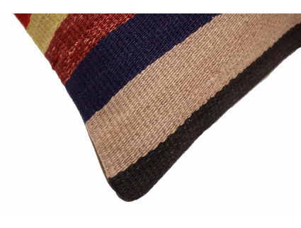 Oriental Kilim Pillow cushion natural colors & wool ca. 40x40 cm