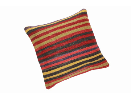 Oriental Kilim Pillow cushion natural colors & wool ca. 40x40 cm