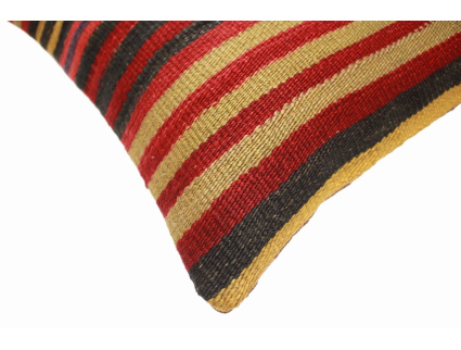 Oriental Kilim Pillow cushion natural colors & wool ca. 40x40 cm