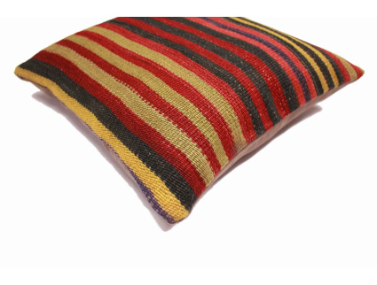 Oriental Kilim Pillow cushion natural colors & wool ca. 40x40 cm