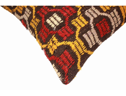 Oriental Kilim Pillow cushion natural colors & wool ca. 40x40 cm