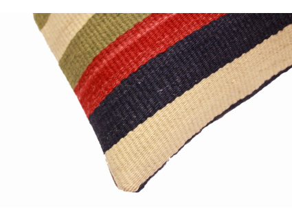 Oriental Kilim Pillow cushion natural colors & wool ca. 40x40 cm