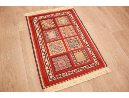 Persian carpet Nimbaf pure wool 85x62 cm