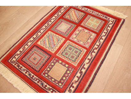 Persian carpet Nimbaf pure wool 85x62 cm