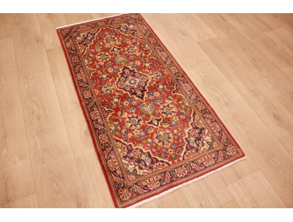 Persian carpet  Kashan virgin wool 137x65 cm