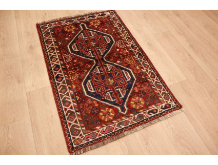 Perser Teppich Ghashghai Schiraz 125x89 cm Nomade