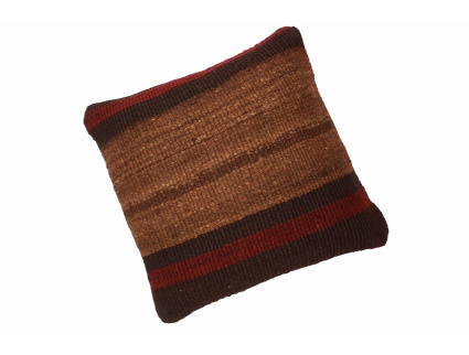 Oriental Kilim Pillow cushion natural colors & wool ca. 40x40 cm