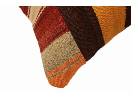 Oriental Kilim Pillow cushion natural colors & wool ca. 40x40 cm