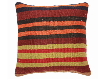 Oriental Kilim Pillow cushion natural colors & wool ca. 40x40 cm