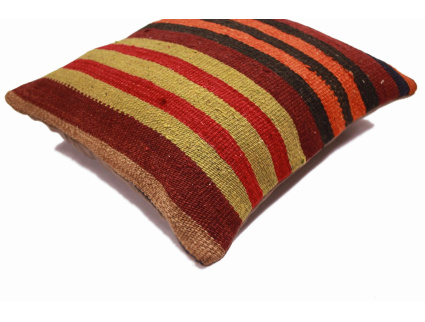 Oriental Kilim Pillow cushion natural colors & wool ca. 40x40 cm