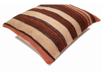 Oriental Kilim Pillow cushion natural colors & wool ca. 40x40 cm