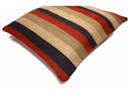 Oriental Kilim Pillow cushion natural colors & wool ca. 40x40 cm