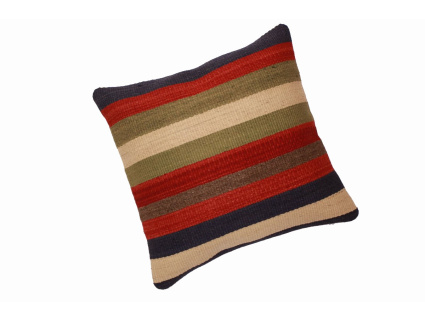 Oriental Kilim Pillow cushion natural colors & wool ca. 40x40 cm