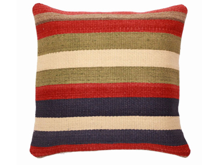 Oriental Kilim Pillow cushion natural colors & wool ca. 40x40 cm