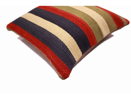 Oriental Kilim Pillow cushion natural colors & wool ca. 40x40 cm