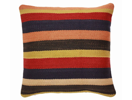 Oriental Kilim Pillow cushion natural colors & wool ca. 40x40 cm