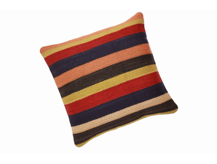 Oriental Kilim Pillow cushion natural colors & wool ca. 40x40 cm