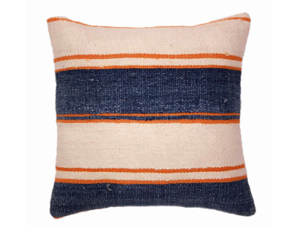 Oriental Kilim Pillow cushion natural colors & wool ca. 40x40 cm