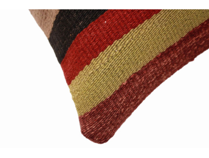 Oriental Kilim Pillow cushion natural colors & wool ca. 40x40 cm