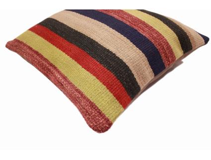 Oriental Kilim Pillow cushion natural colors & wool ca. 40x40 cm