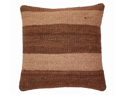 Oriental Kilim Pillow cushion natural colors & wool ca. 40x40 cm