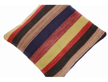 Oriental Kilim Pillow cushion natural colors & wool ca. 40x40 cm