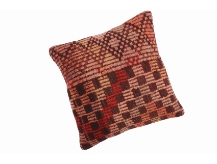 Oriental Kilim Pillow cushion natural colors & wool ca. 40x40 cm